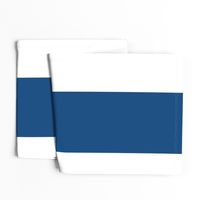 8" Classic Blue and White Stripes - Vertical - Vertical - 8 Inch / 8 In / 8in