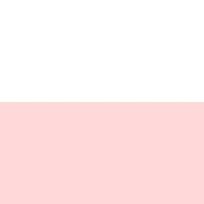 12" Powder Pink and White Stripes - Horizontal - Jumbo - 12 Inch / 12 In / 12in
