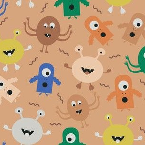 Monster Party - Brown