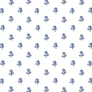 Molly Calico ~ Willow Ware Blue and White 