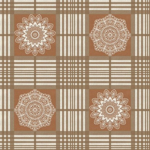 NANTUCKET TABLECLOTH (BROWN)