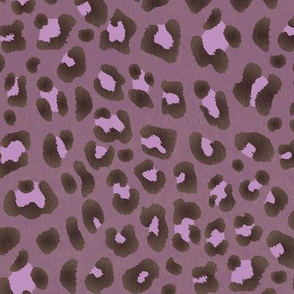 Animalier-Leopard Print-Violet