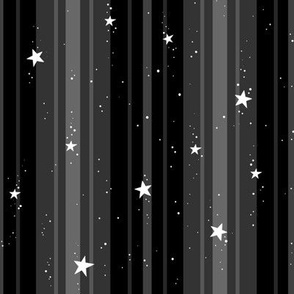  Stripes N' Stars Black