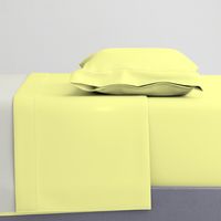 Solid Pastel Yellow Plain