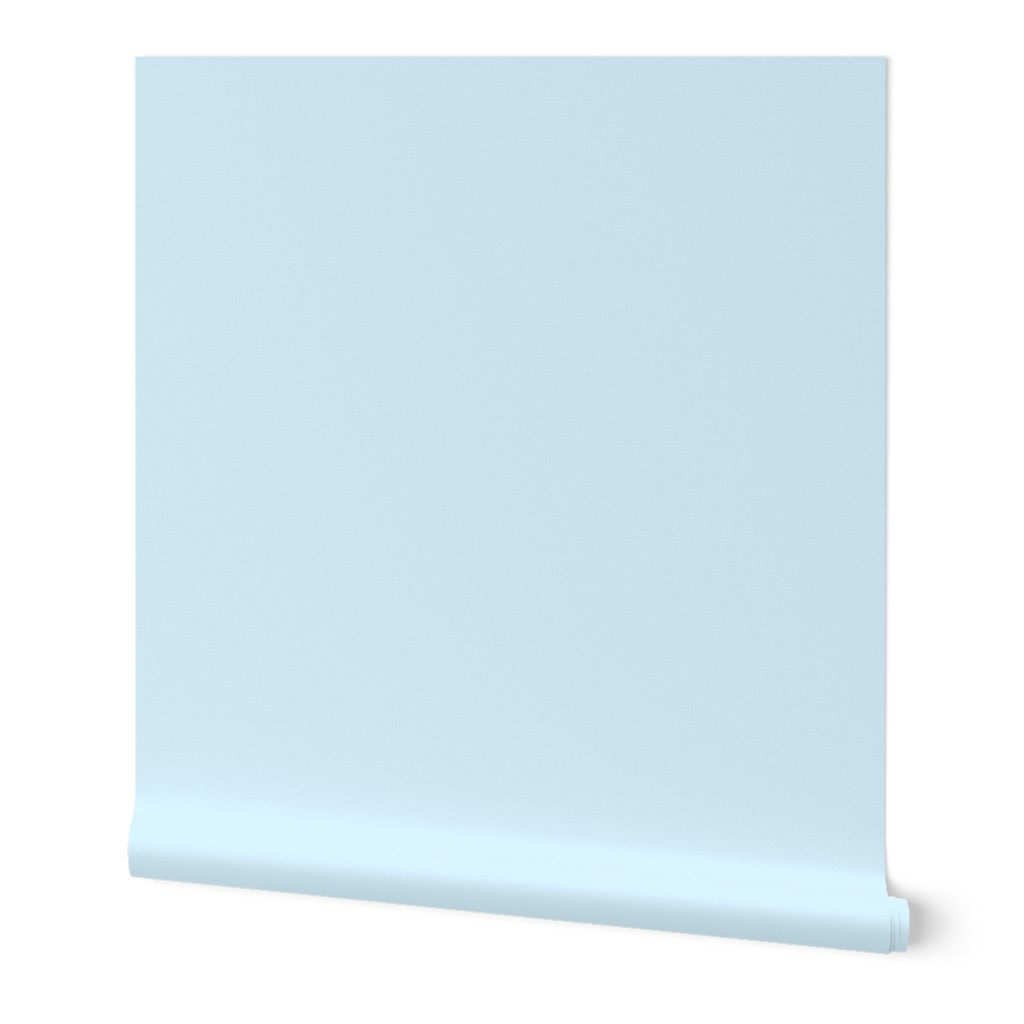 Solid color Pastel Baby Blue Plain