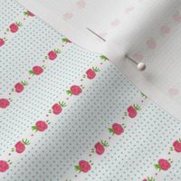 Roses and  Dots (Mini Print)