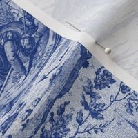 Jeanne d'Arc Toile  ~ Willow Ware Blue and White  