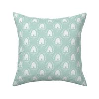 Honey Bee Hives - Light Teal