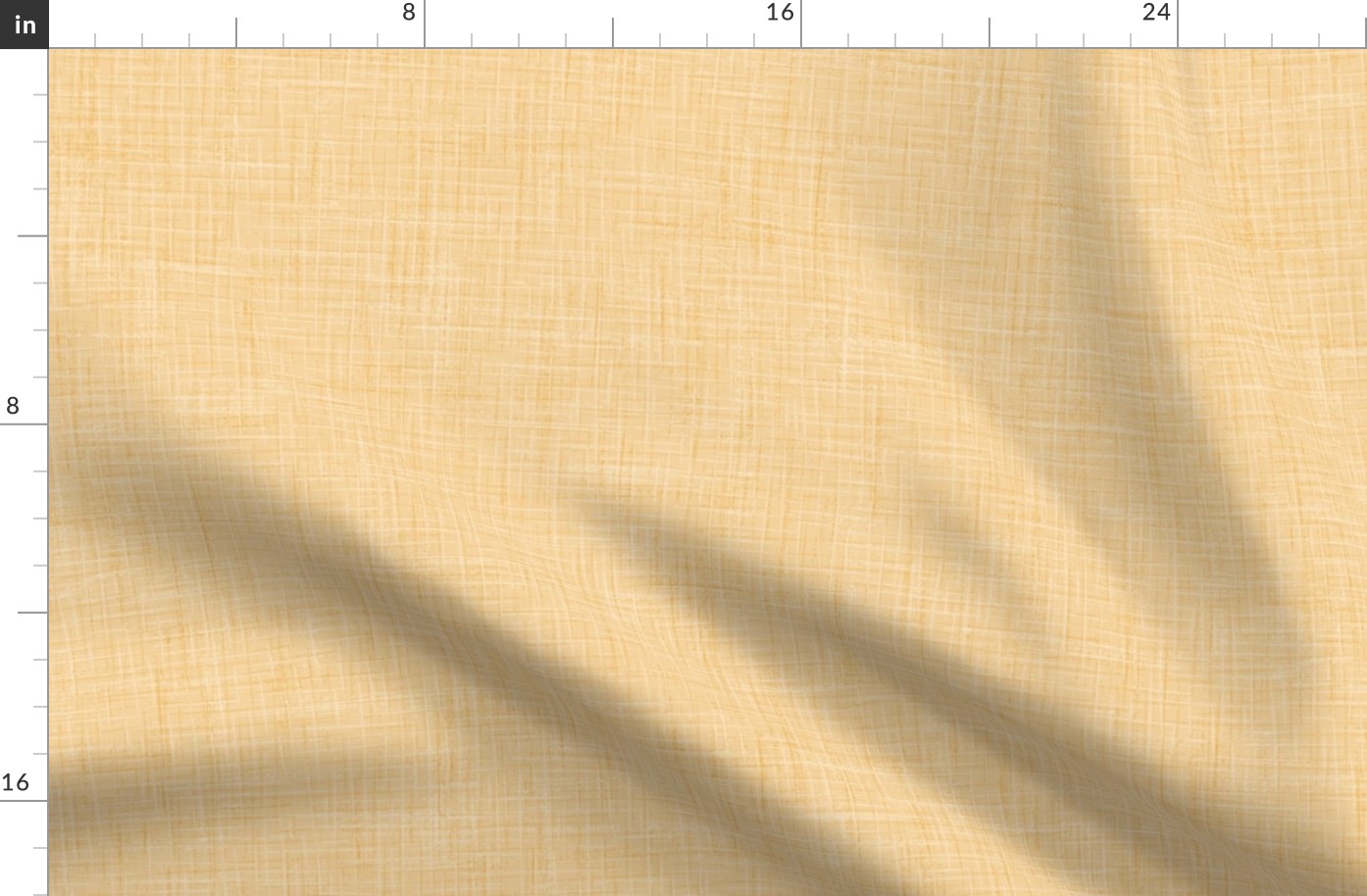 Linen Texture Canvas Soft Yellow