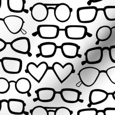Glasses - Black & White