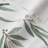 Wispy leaves - olive sage