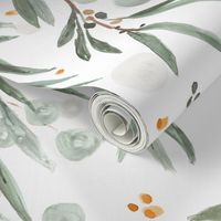 Wispy leaves - olive sage