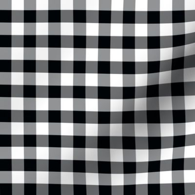 Country black 1x1 plaid