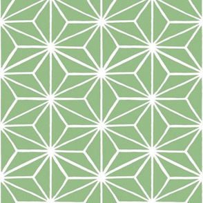 Star Tile, Bright Leaf Green // large