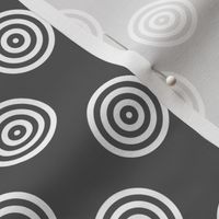 Geometric Pattern: Rondel: Solid: White Granite