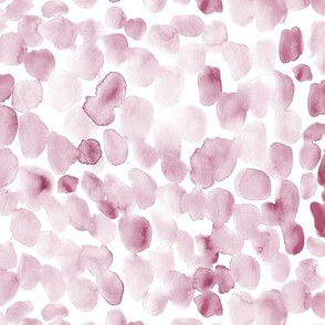 Burgundy watercolor mess of stains ★ painted brush stroke spots for modern monochrome home decor, bedding, nursery