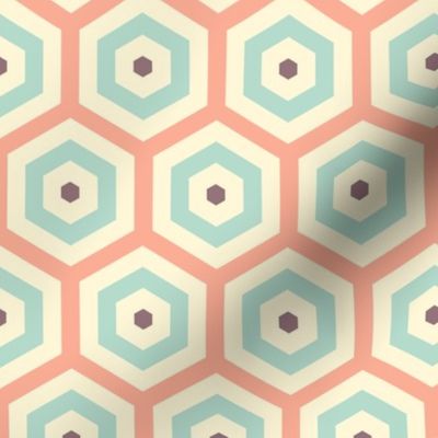 Geometric Pattern: Hexagon Hive: Carla Babcock