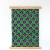 Overlook Hotel Carpet from The Shining: Purple/Green (standard version)