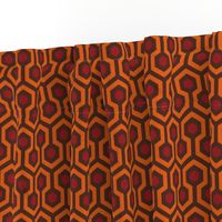 Overlook Hotel Carpet from The Shining: Orange/Red/Brown (small version)