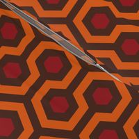 Overlook Hotel Carpet from The Shining: Orange/Red/Brown (standard version)