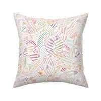 Swirly organic line shapes pastel pinks (medium)