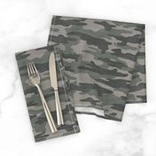 Brown & Green Camouflage - Textured Distressed Camo