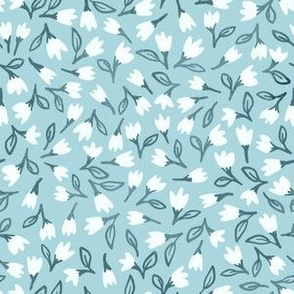 Tiny Blossoms { Blue }