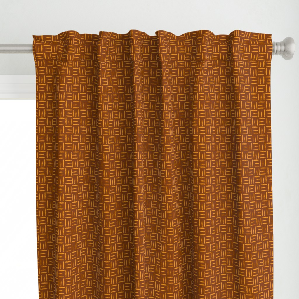 Graphic Pattern Brown