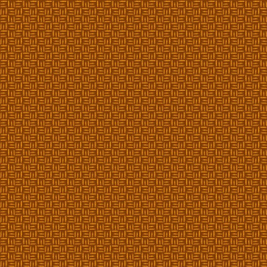 Graphic Pattern Brown Small