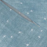 light blue denim texture with Stars