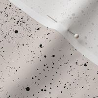 Ink speckles and stains spots and dots messy minimal boho design Scandinavian style nursery beige black MEDIUM