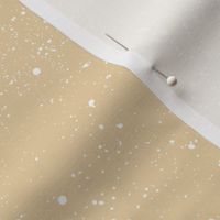 Ink speckles and stains spots and dots messy minimal boho design Scandinavian style nursery butter yellow white MEDIUM