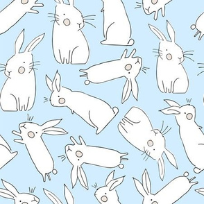 blue bunnies