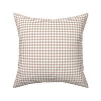 Country beige .5 x .5 plaid