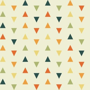 triangles on light green