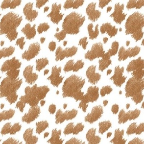 Faux Cow Hide, Chestnut // small