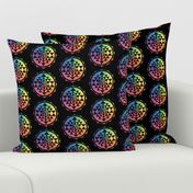 Rainbow Sri Yantra Pattern