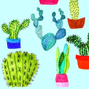 Light Blue Cactus