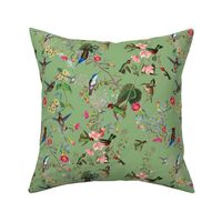 HUMMINGBIRDS - HUMMINGBIRD COLLECTION (GREEN)