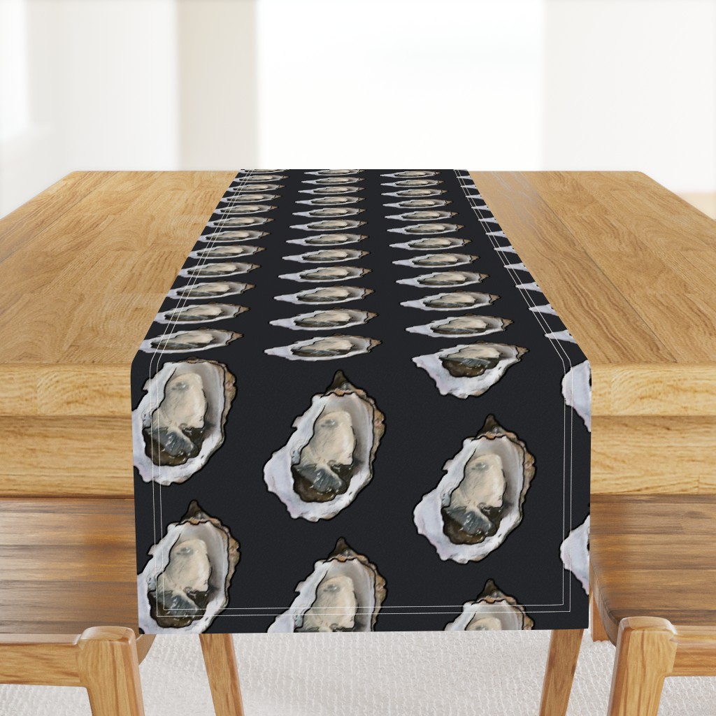 Oysters in Charcoal, XL