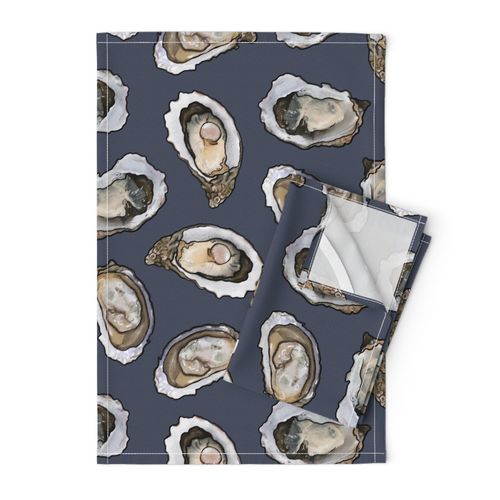 Oyster Feast in Blue, XL