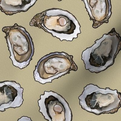 Oyster Feast in Sand, Large