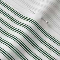Green Ticking Stripe