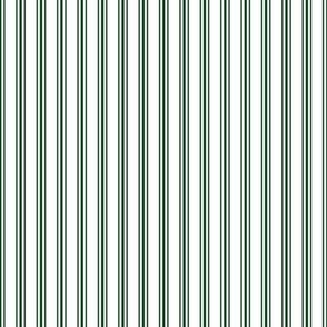 Green Ticking Stripe