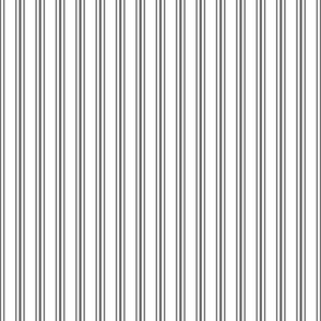Grey Ticking Stripe