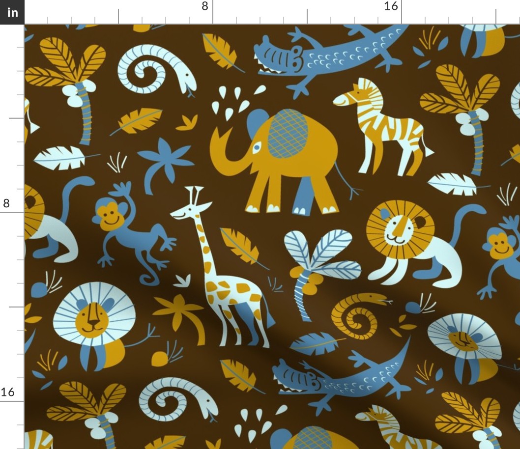 safari animals | brown