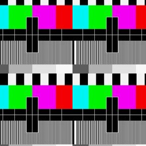 Retro 80s 90s Offline TV Colorbar Filmaker Gift - Small Scale