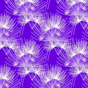 Stark Agapanthus Chic - Art Deco - violet purple, medium 