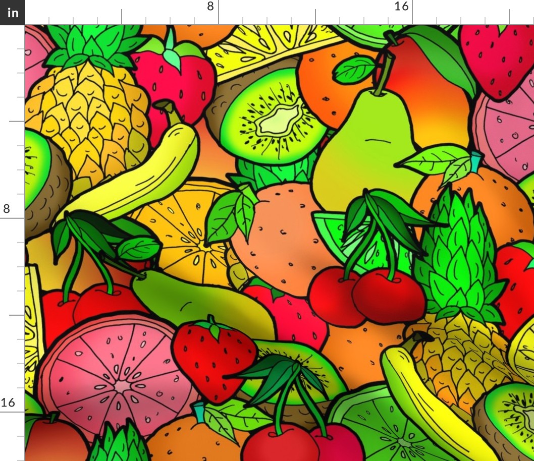 Fruit Salad (large scale) 