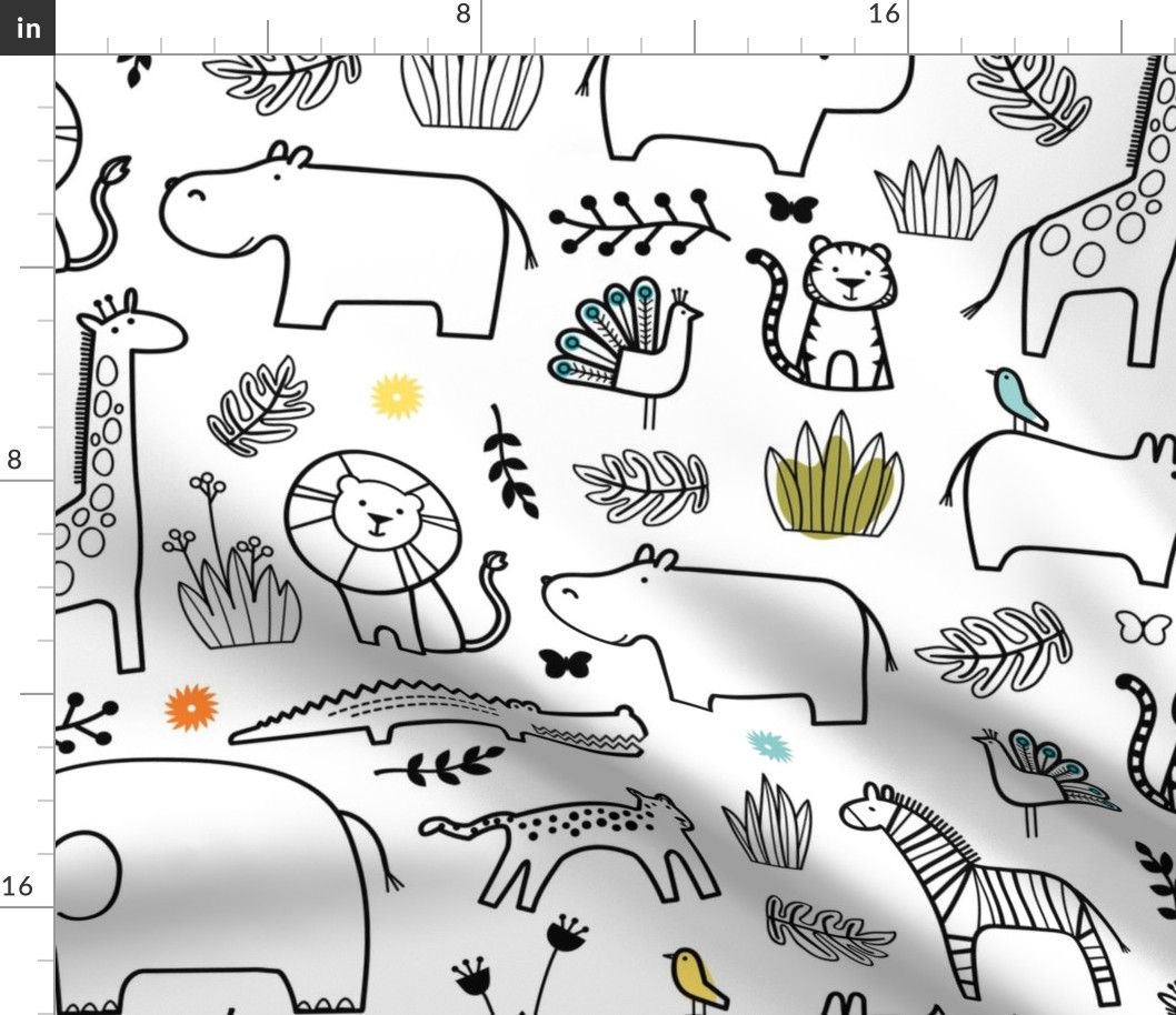 Coloring Book Zoo